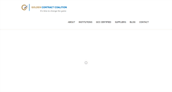 Desktop Screenshot of goldencontract.com
